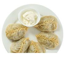 Манты с говядиной