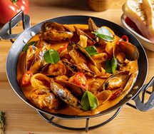 Соте из морепродуктов