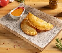 Чебуреки с креветками