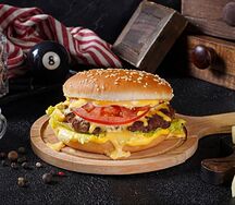 Бургер Сырный халяль