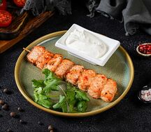 Брошет с лососем