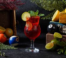 Лимонад Клубничный мохито безалкогольный