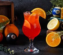 Лимонад Клубника-апельсин