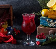 Лимонад Малина-маракуйя