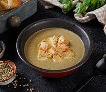 Крем-суп с шампиньонами