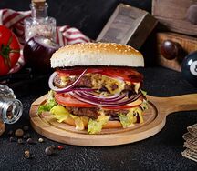 Бургер Дабл биф Халяль