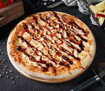 Пицца с курочкой BBQ Халяль