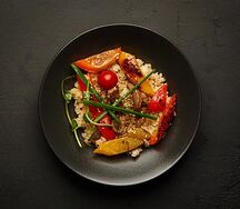 Тяхан с говядиной