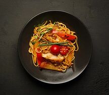 Рамен с курицей