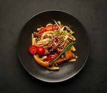 Удон с говядиной