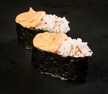 Гункан с крабом