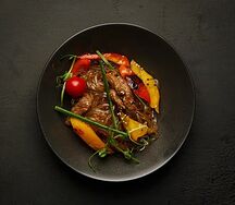 Харусаме с говядиной