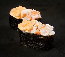 Тигровые креветки в соусе спайси