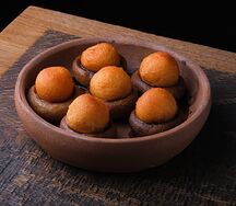 Шампиньоны с сулугуни