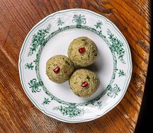 Лобио зеленое с орехами