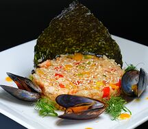 Тяхан с морепродуктами