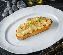 Скрэмбл, трюфель, страчателла