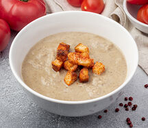 Суп-пюре из шампиньонов