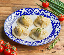 Манты с бараниной