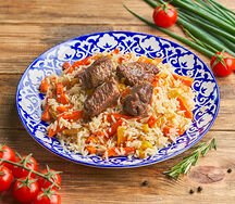 Плов Узбекский с говядиной