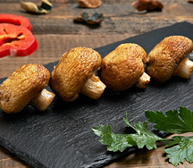 Грибы на гриле