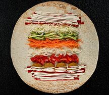 Шаурма с фалафелем