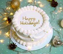 Тортик Happy Holidays