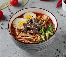 Рамён с говядиной