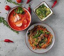 Комбо Тайский пряный удар