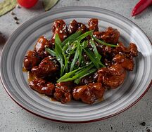 Хрустящая курочка в соусе терияки