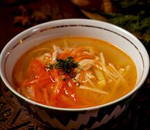 Куриная лапша