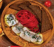 Сельдь с картофелем