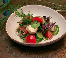 Салат с индейкой