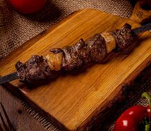 Шашлык из телячьей печени 