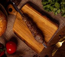 Шашлык из рубленой телятины