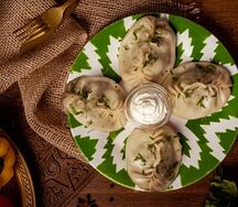 Манты с бараниной 