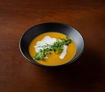 Тыквенный крем-суп с кокосовым молоком