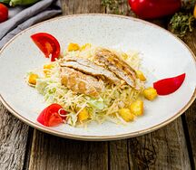 Цезарь с курицей
