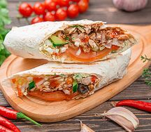 Шаурма из курицы классическая 