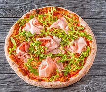 Пицца с ветчиной