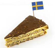 Шведский миндальный тарт Daim