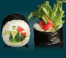 Ролл с овощами