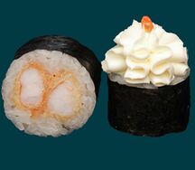 Маки-креветка в темпуре