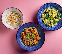 Комбо обед со свининой