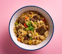 Рис с говядиной