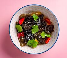 Салат с грибами