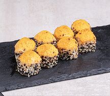 Запеченный острый с креветкой