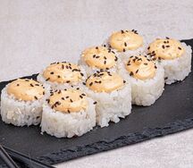 Острый с крабом