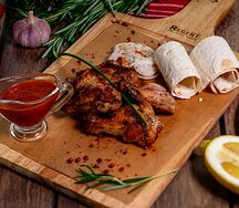 Шашлык из куриных крылышек