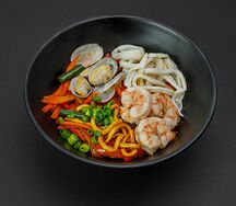 Wok Лапша с морепродуктами
